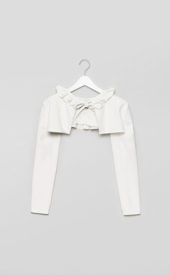 【reADdress】フリルボレロブラウス