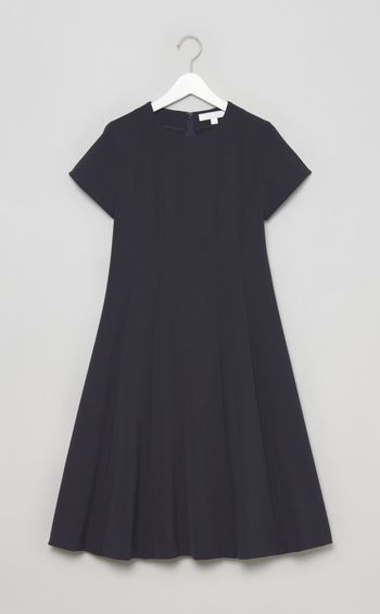 ストレッチショートスリーブワンピース