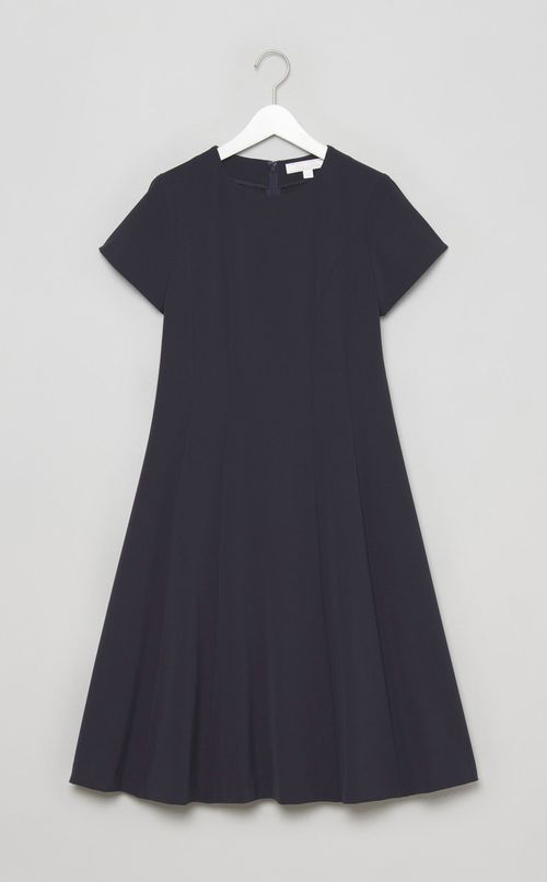 ストレッチショートスリーブワンピース