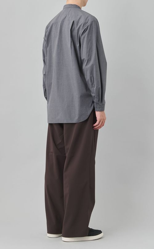 ワイドガゼットスタンドカラーシャツ