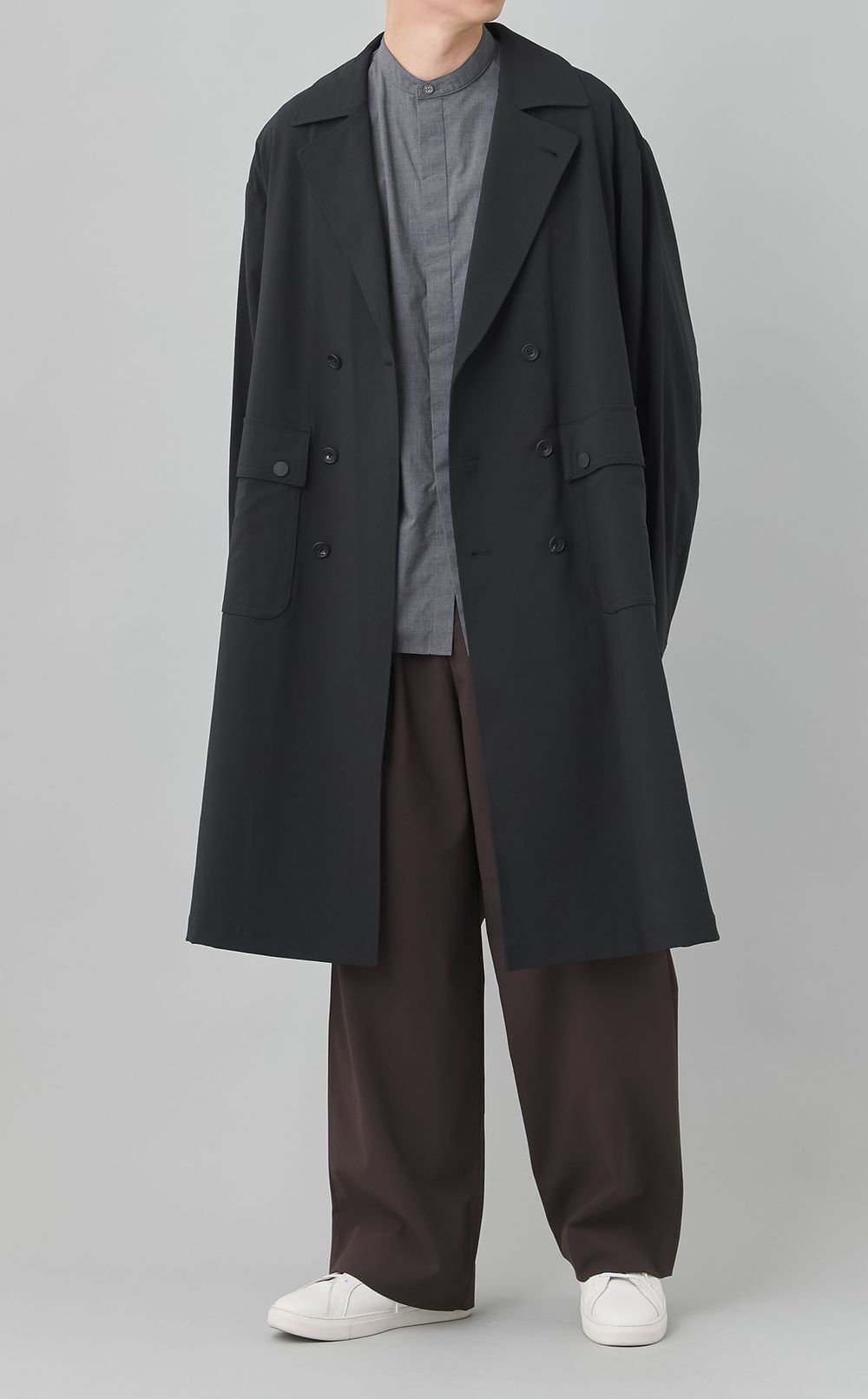 ソロテックスダブルブレストコート