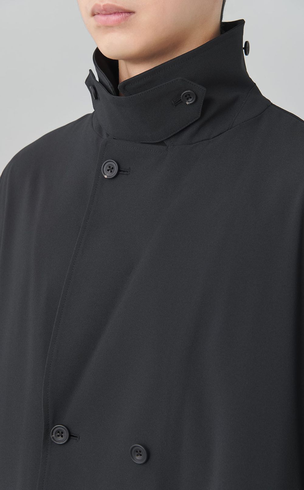 ソロテックスダブルブレストコート