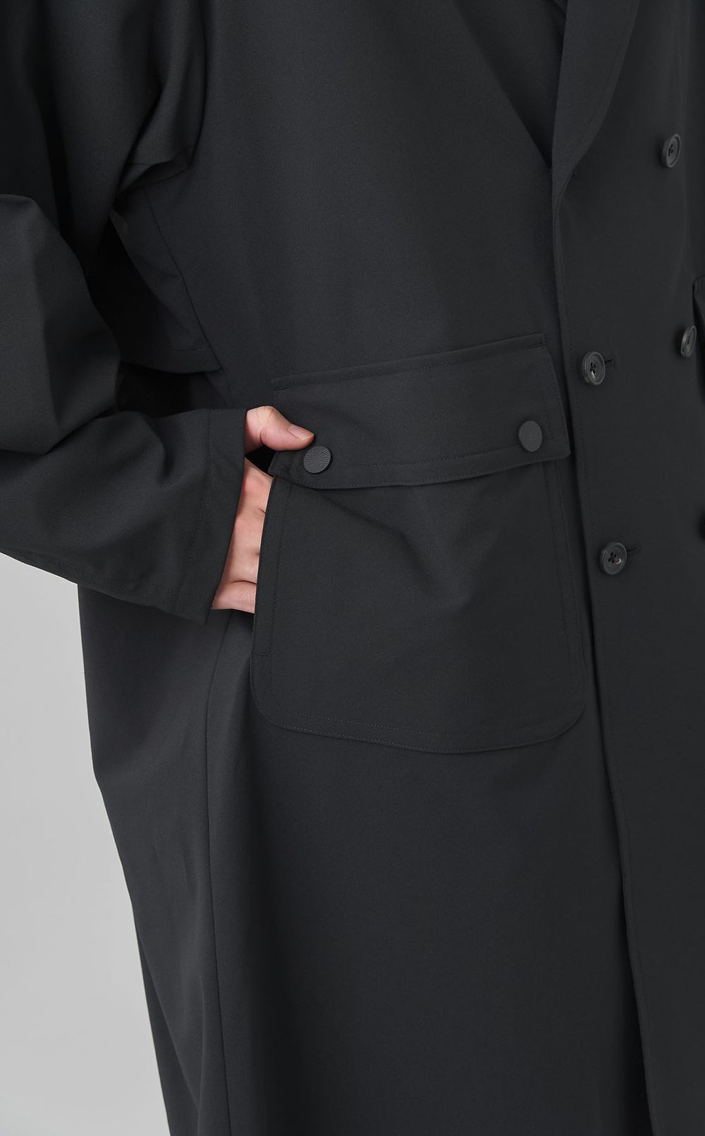 ソロテックスダブルブレストコート