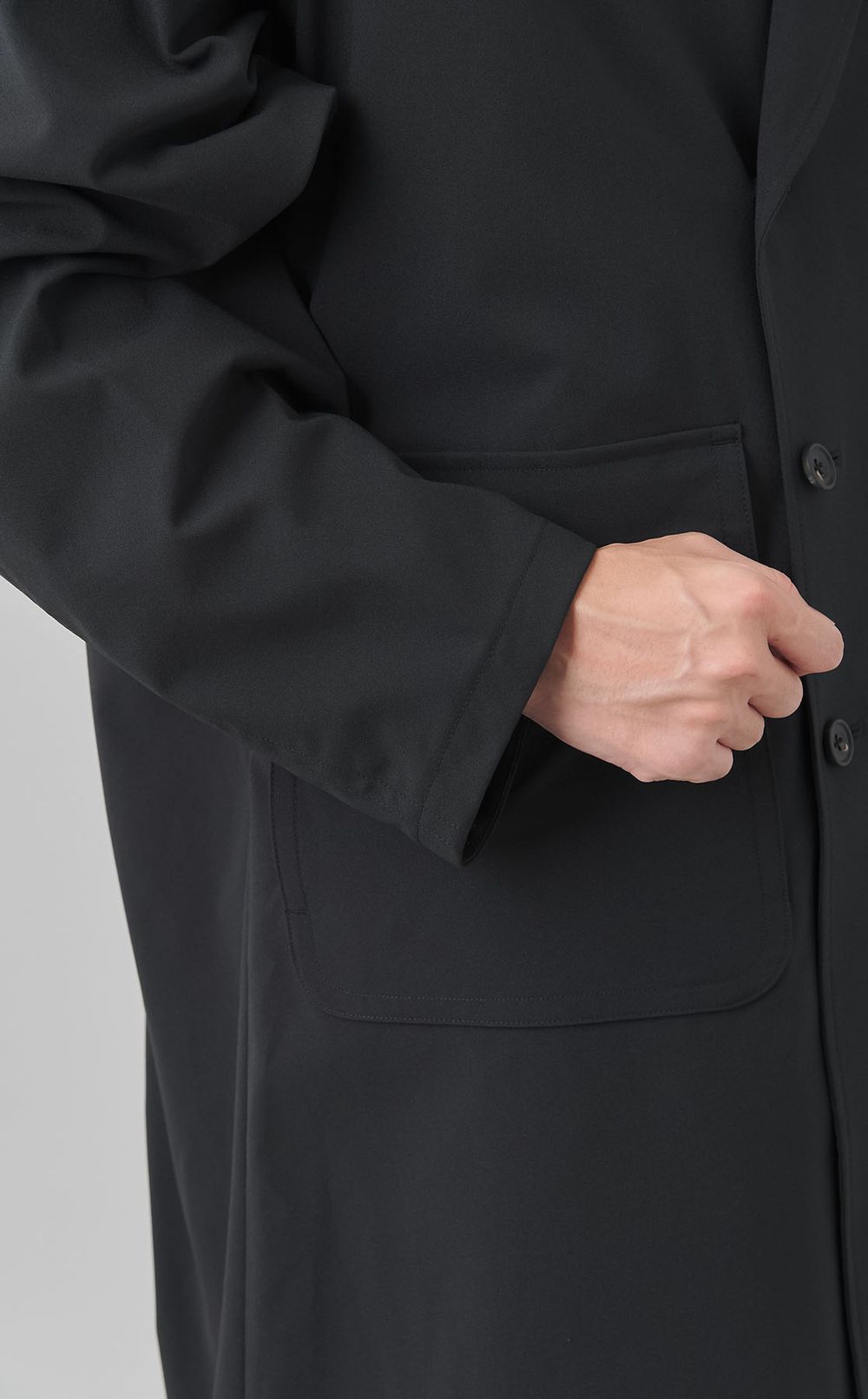 ソロテックスダブルブレストコート