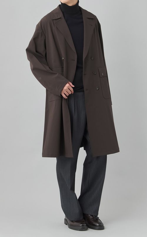 ソロテックスダブルブレストコート