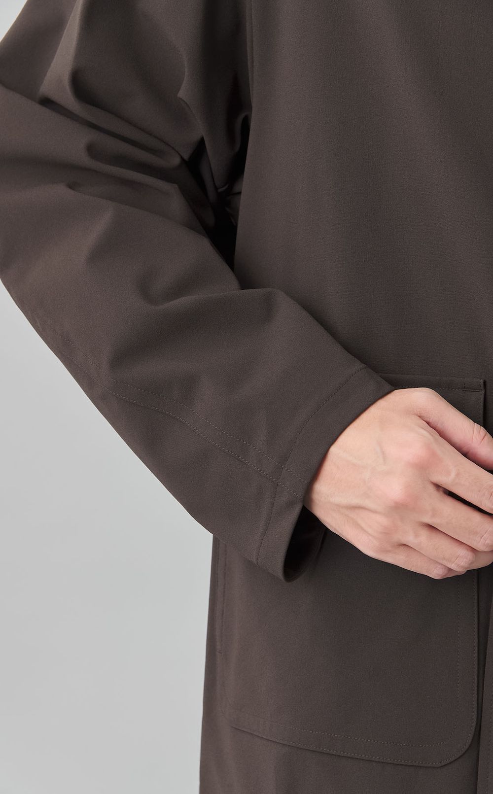 ソロテックスダブルブレストコート