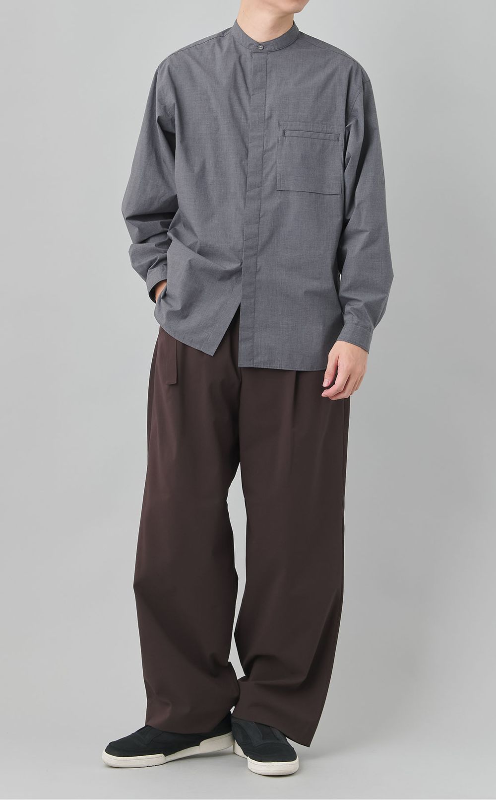 ソロテックス4タックワイドパンツ