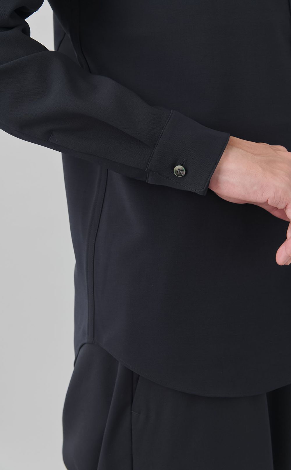 レギュラーカラードレスシャツ