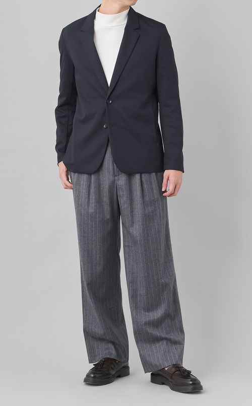 ストレッチギャバジン2ボタンジャケット