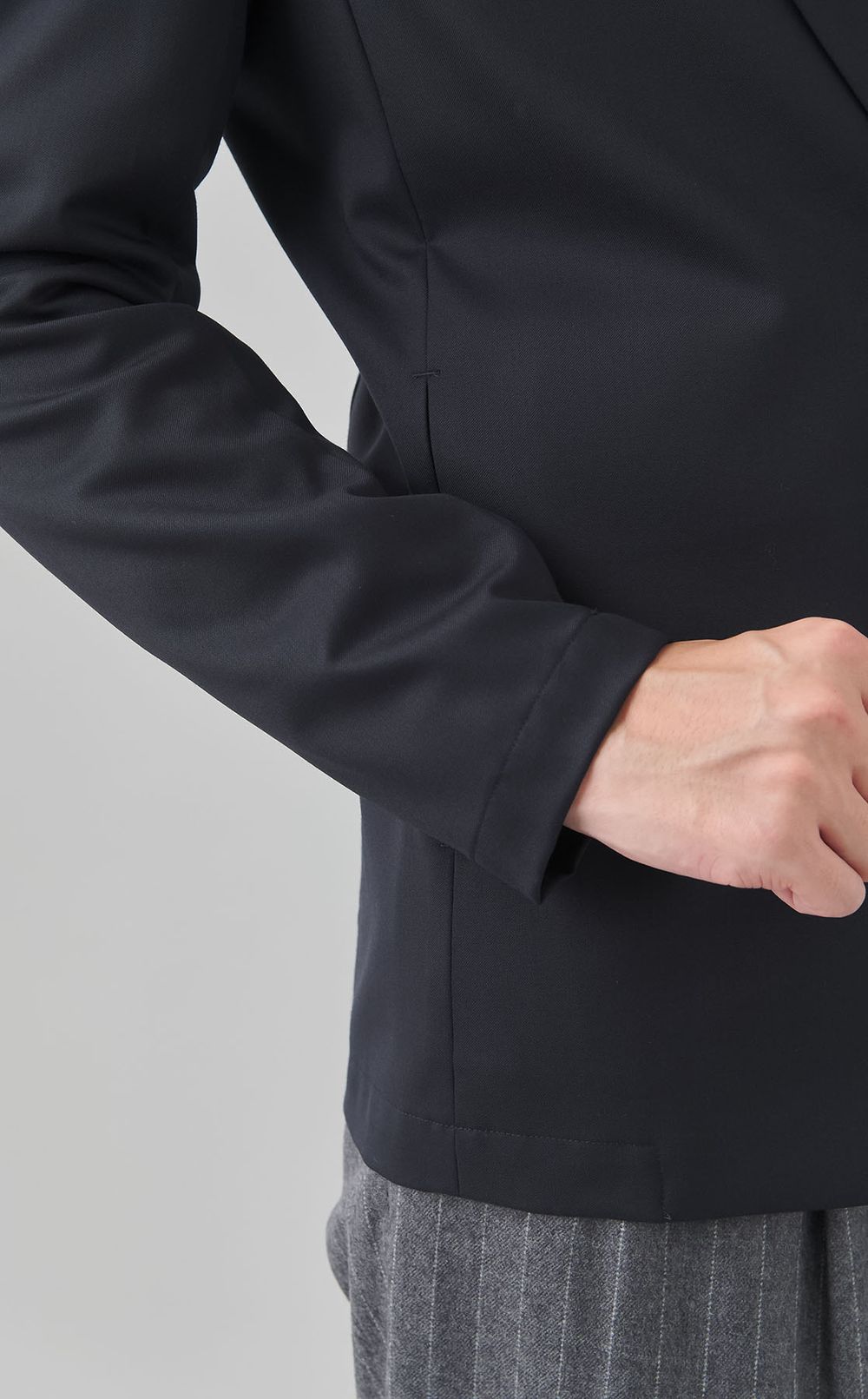 ストレッチギャバジン2ボタンジャケット