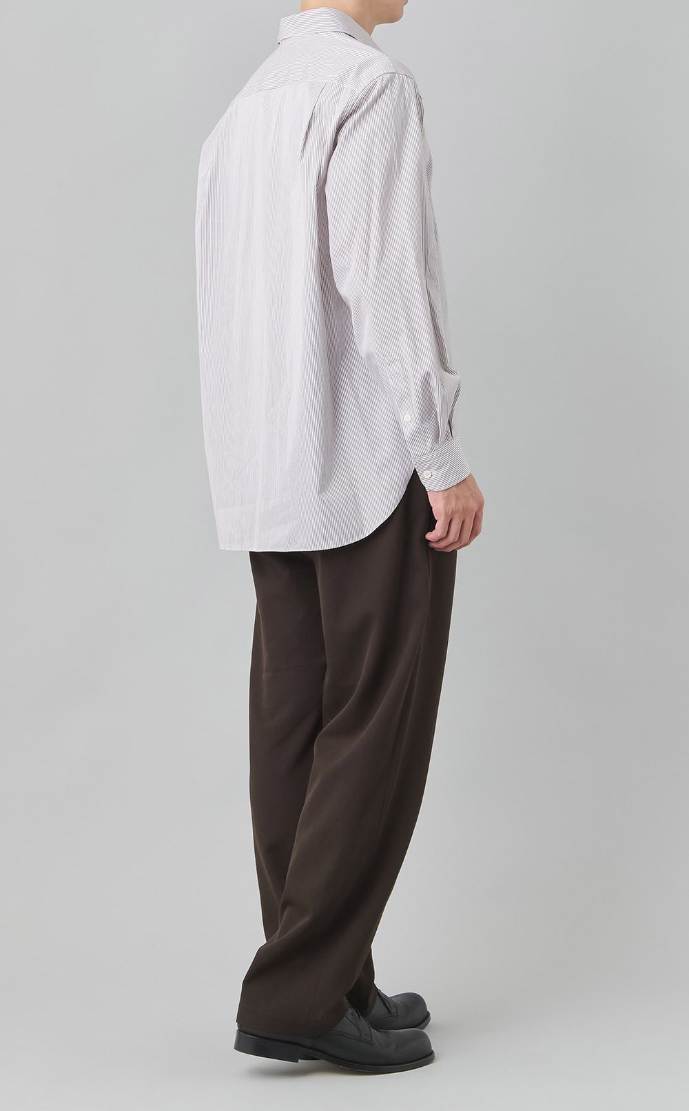 カンクリーニストライプシャツ