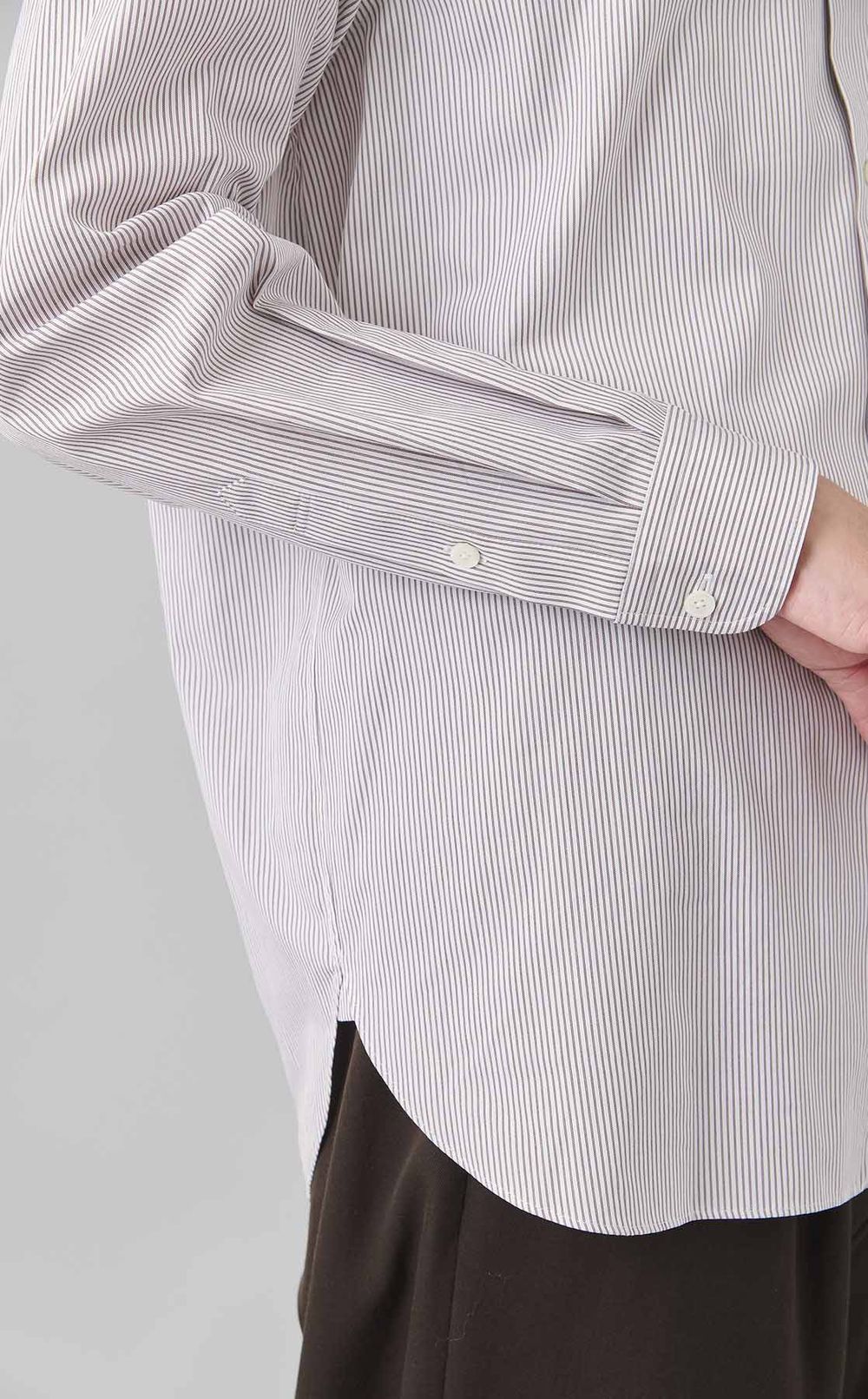 カンクリーニストライプシャツ