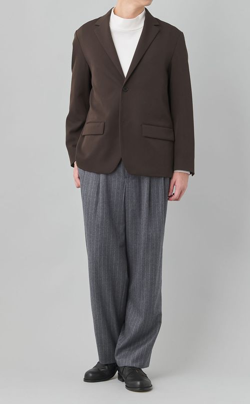 ウール2ボタンシングルジャケット