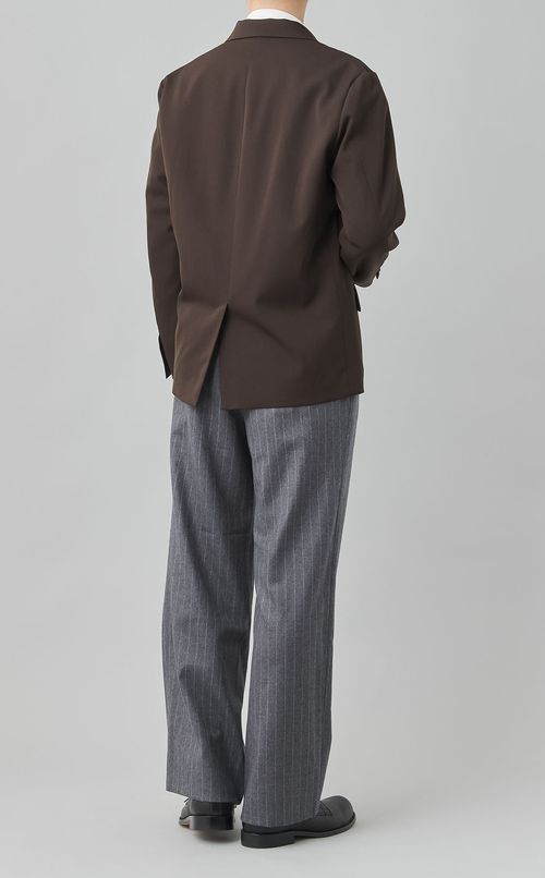 ウール2ボタンシングルジャケット