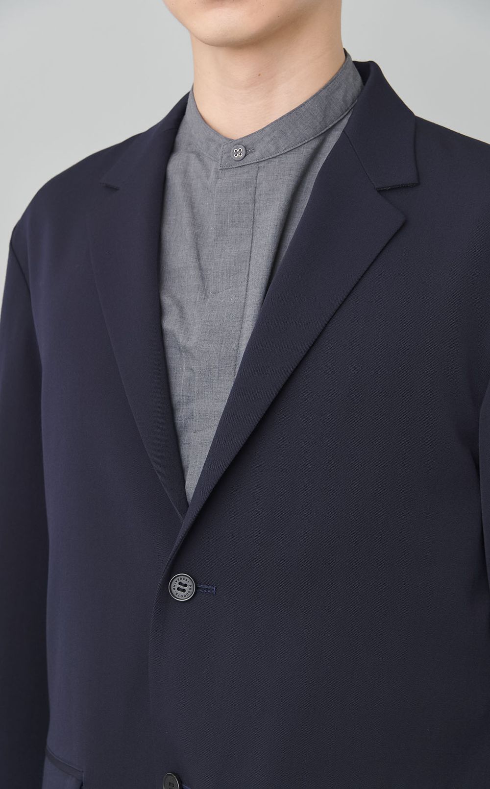 ウール2ボタンシングルジャケット