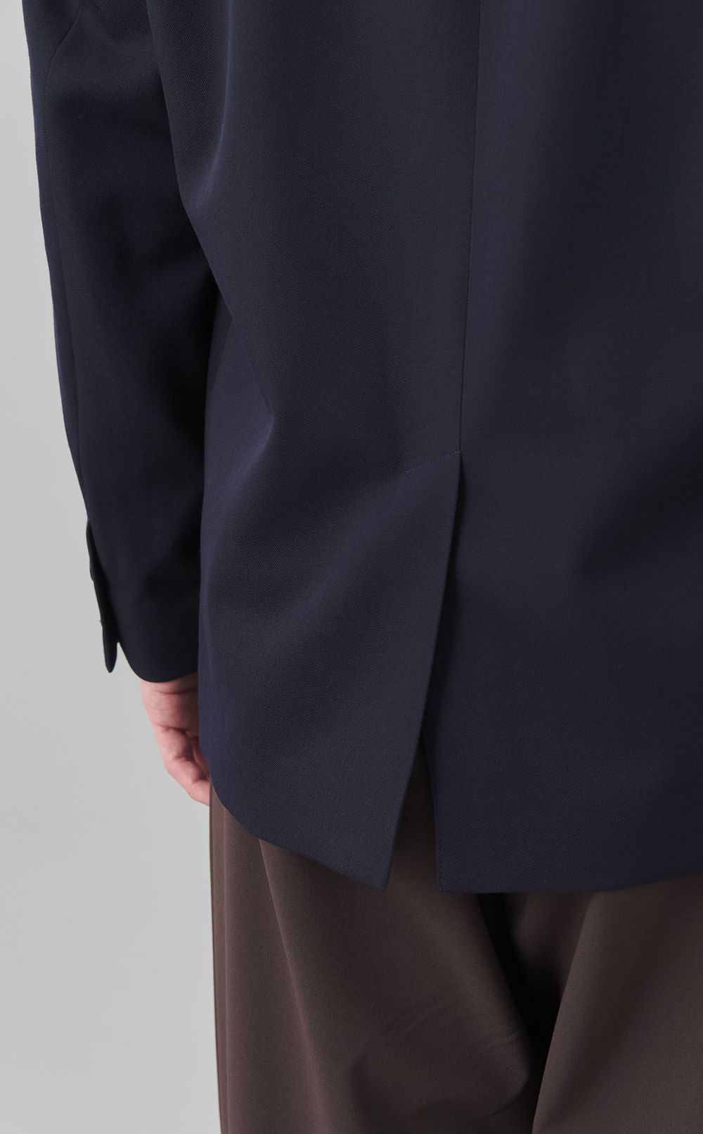 ウール2ボタンシングルジャケット