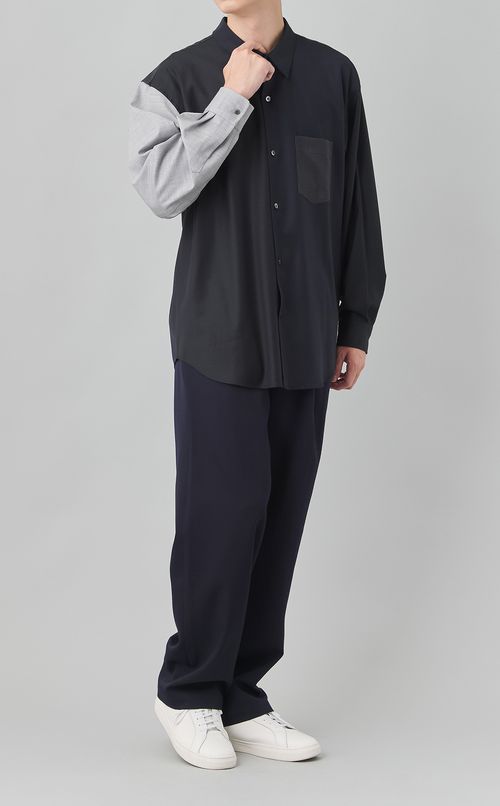 ウールイージートラウザー