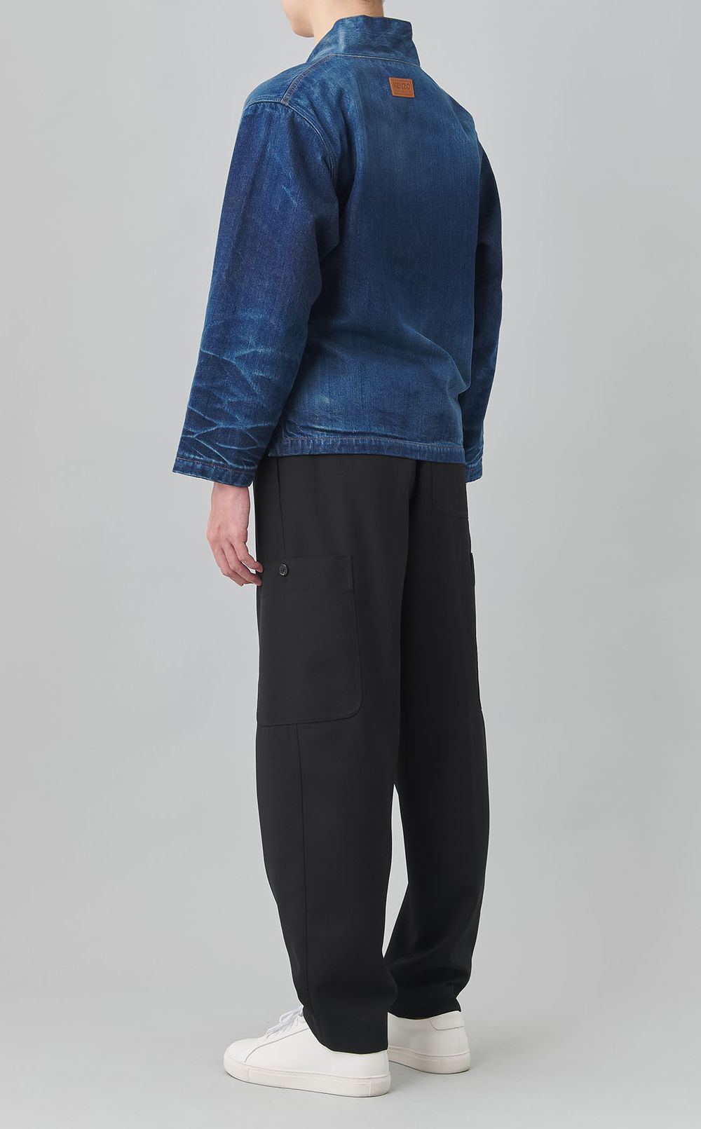 ダーティーデニムキモノジャケット