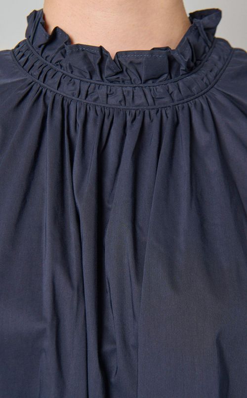 ギャザーボリュームスリーブブラウス