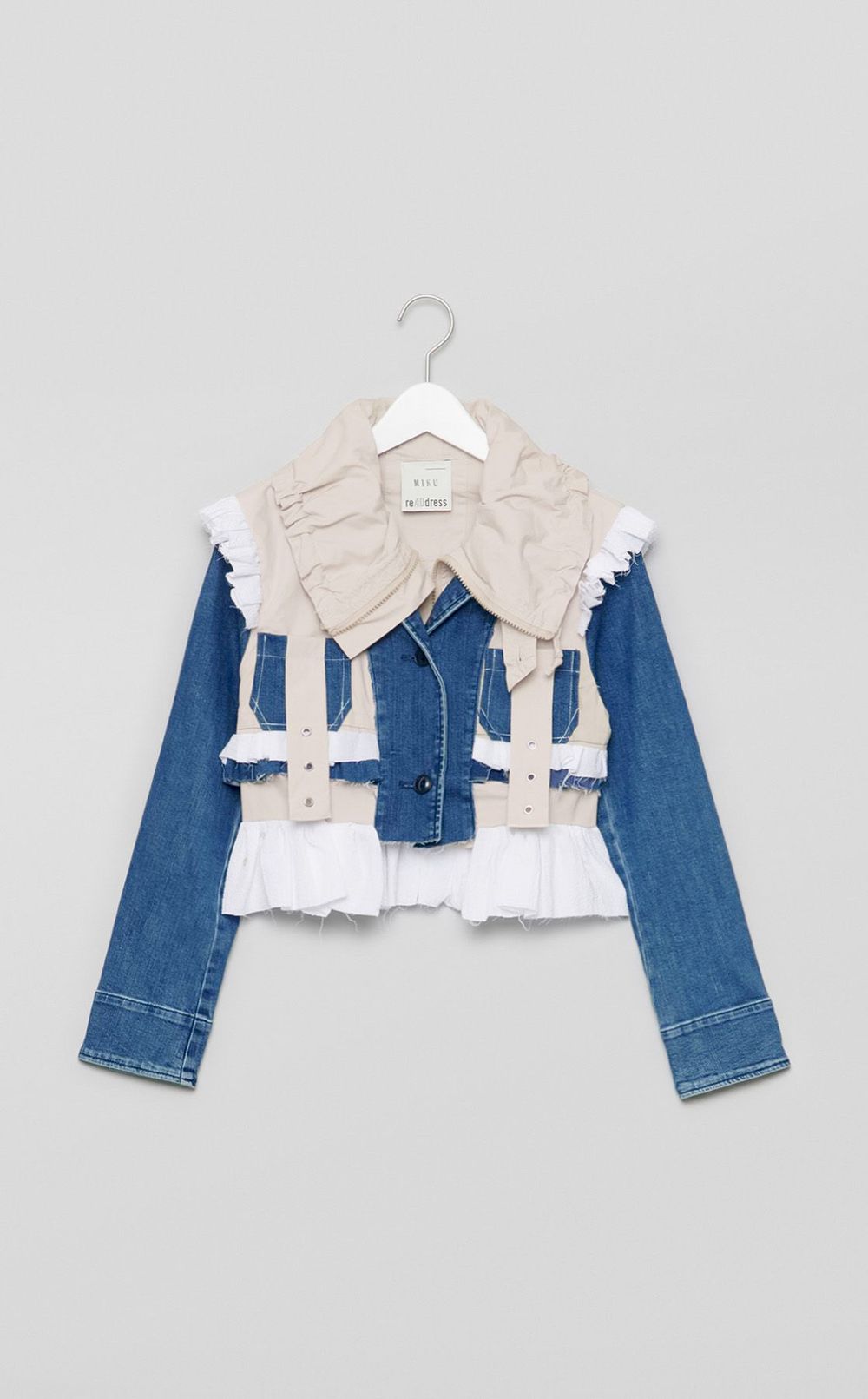【reADdress】デニムフリルジャケット