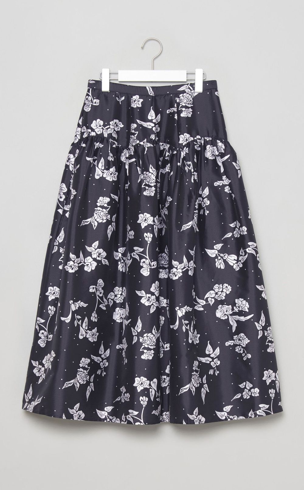 ポピーフラワープリントスカート