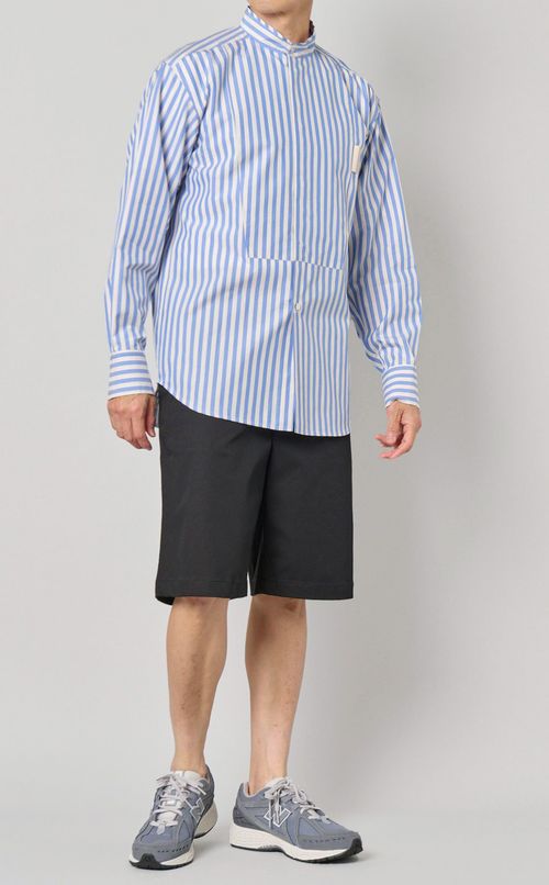 フィンクスコットンブザムシャツ