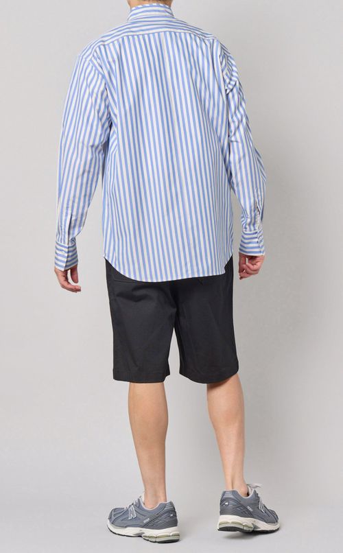 フィンクスコットンブザムシャツ