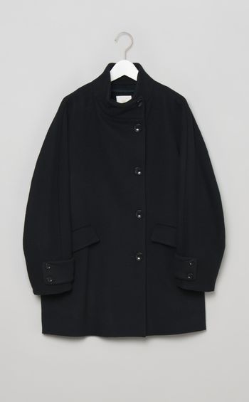 セミダブルスタンドカラーコート