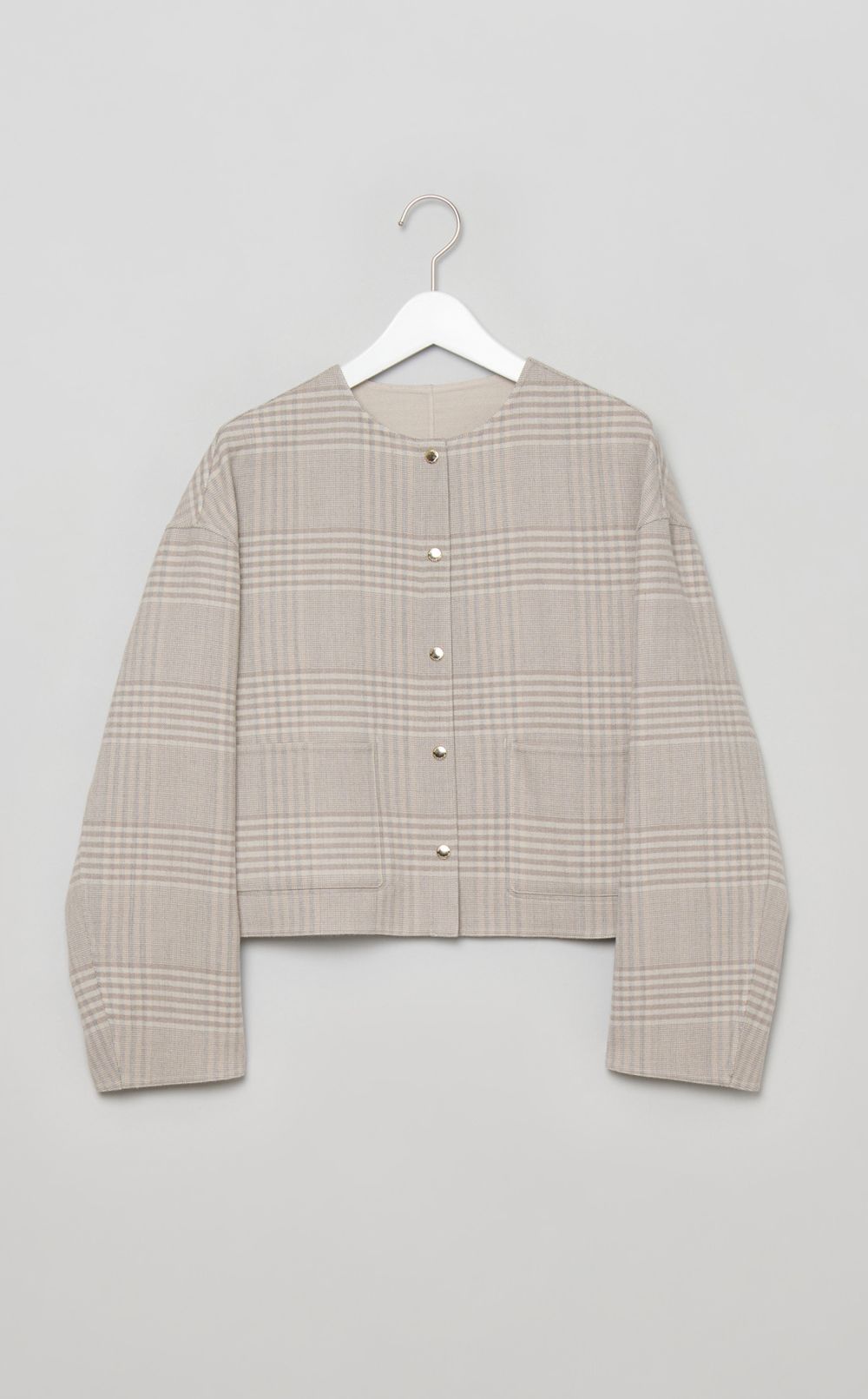 リバーシブルショートジャケット