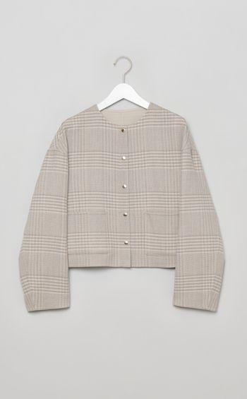 リバーシブルショートジャケット