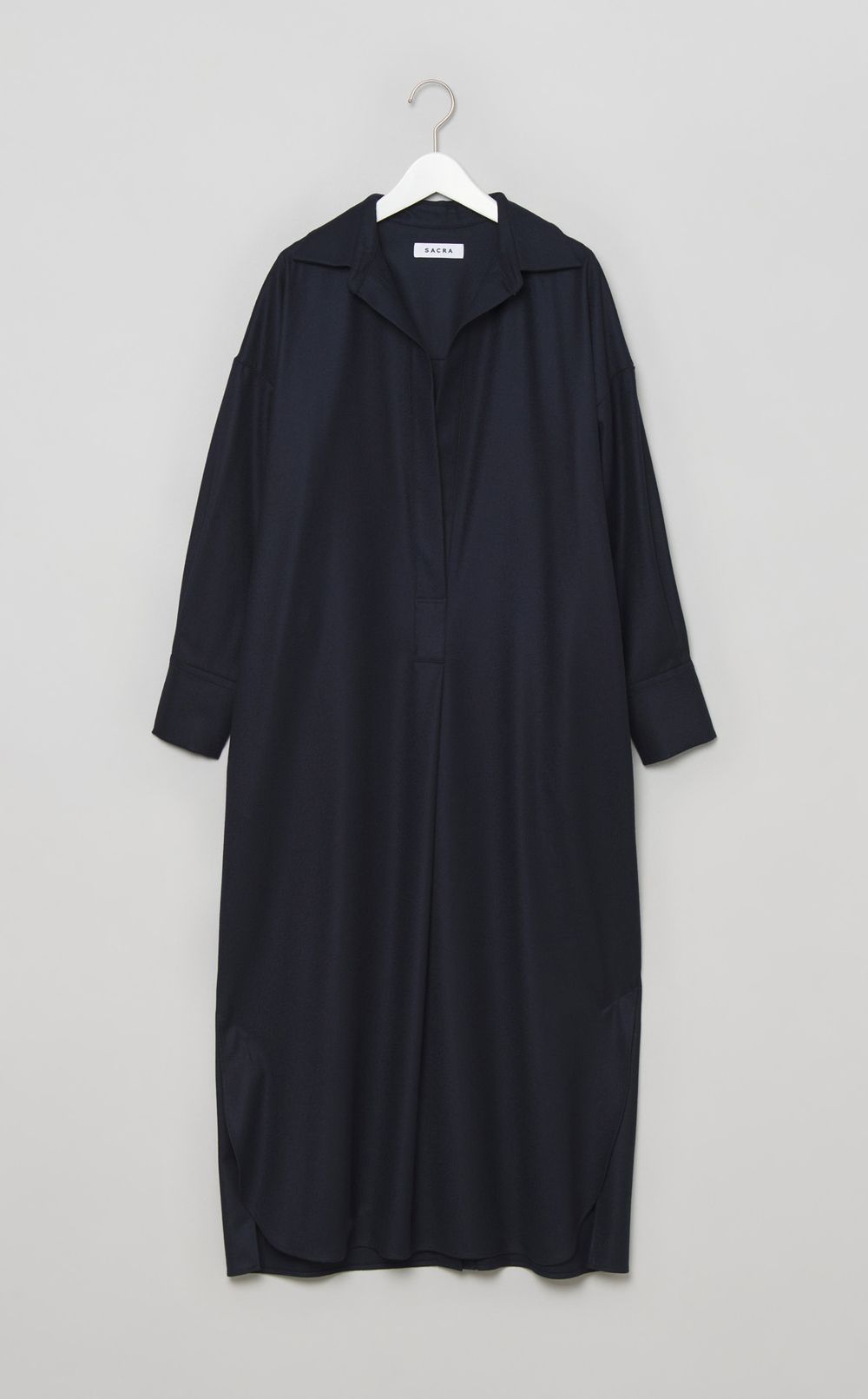 ウールスキッパーロングワンピース