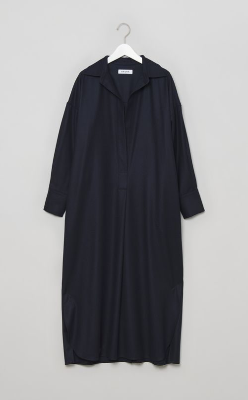 ウールスキッパーロングワンピース