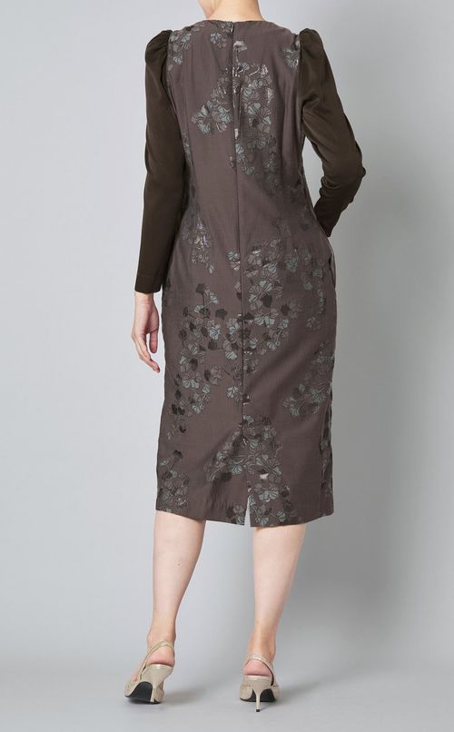 フラワージャガードドッキングワンピース