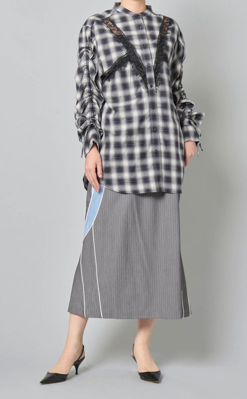 パッチワークトラックスカート