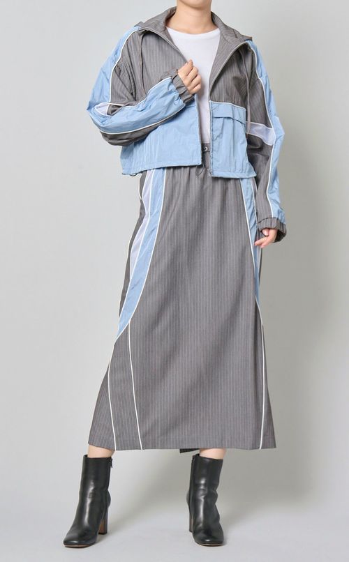 パッチワークトラックスカート