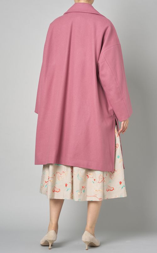 【別注】ウールテーラードAラインコート