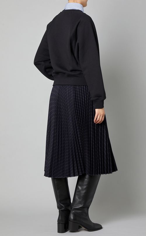 2wayカレッジスウェットプルオーバー