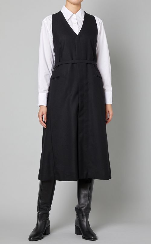 カマーベルトベストワンピース