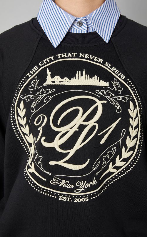 2wayカレッジスウェットプルオーバー