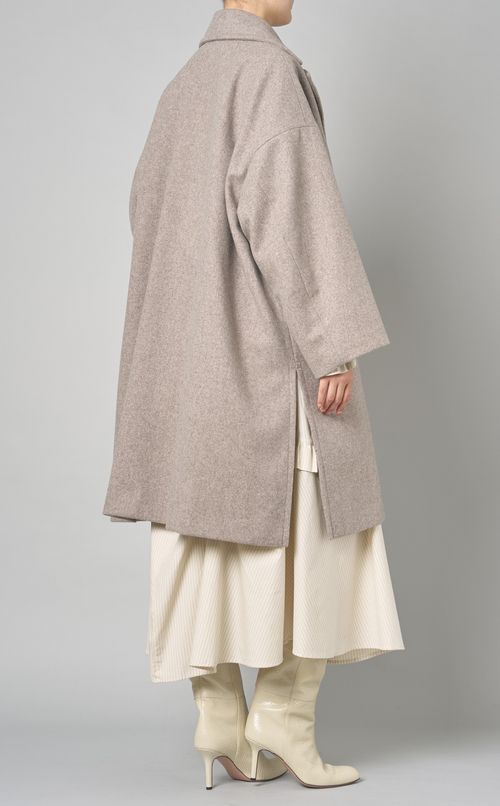 【別注】ウールテーラードAラインコート