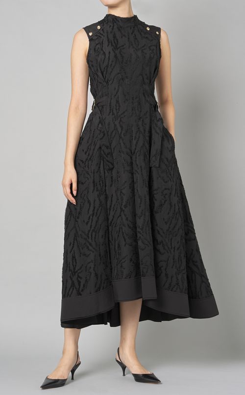 フィリップリム　イエロー　ワンピース ZW COLLECTION プリント柄サテンワンピース - イエロー | ZARA