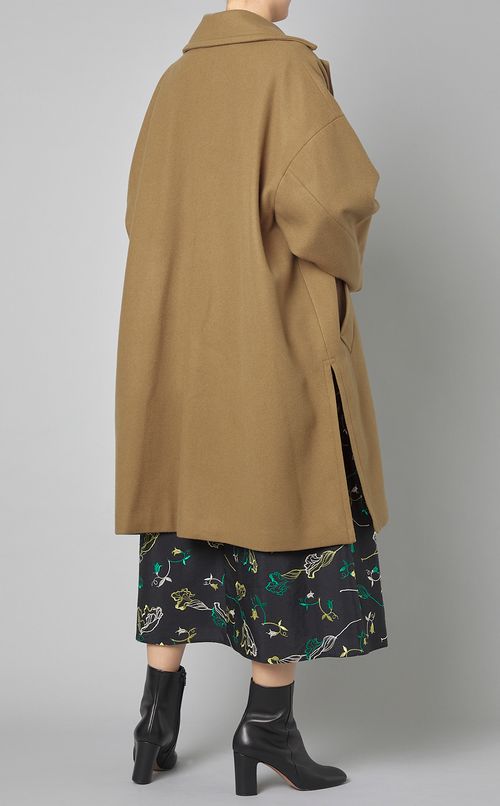 【別注】ウールテーラードAラインコート