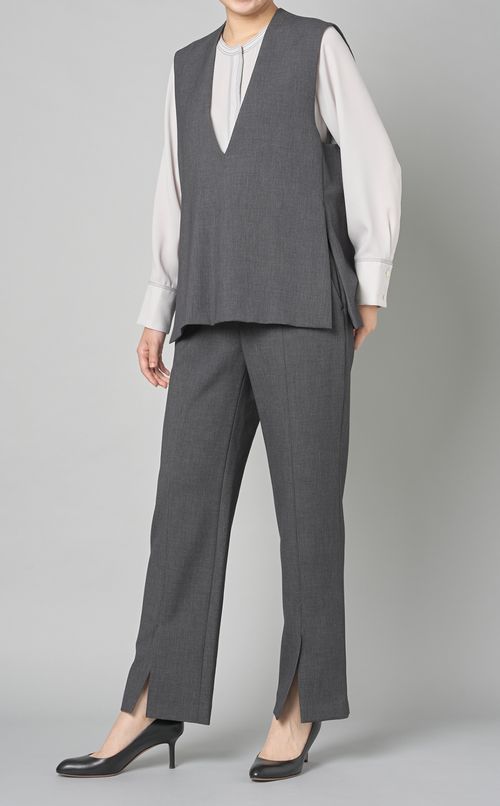 ダブルクロスセンターベンツパンツ