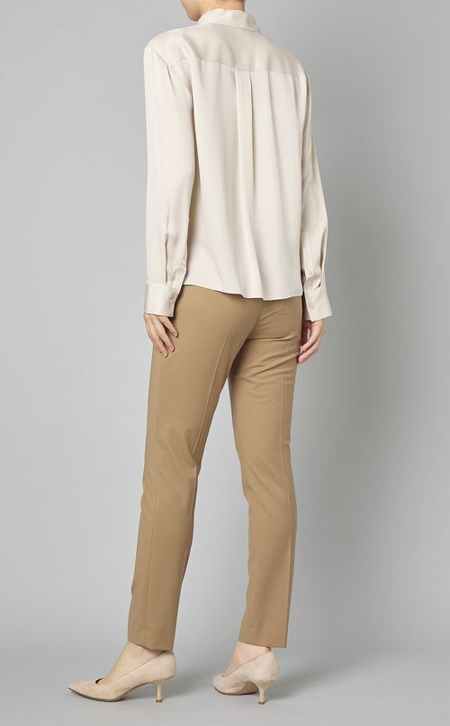 ワイドボウタイクラシックブラウス