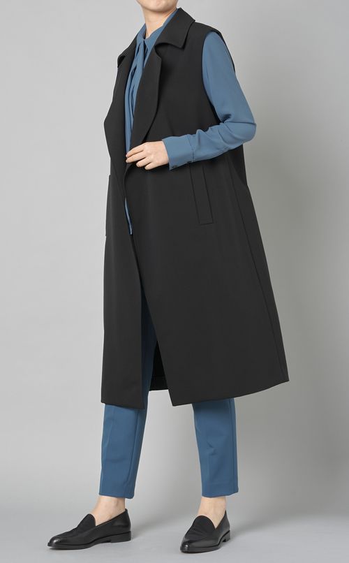 ストレッチミドルジレ