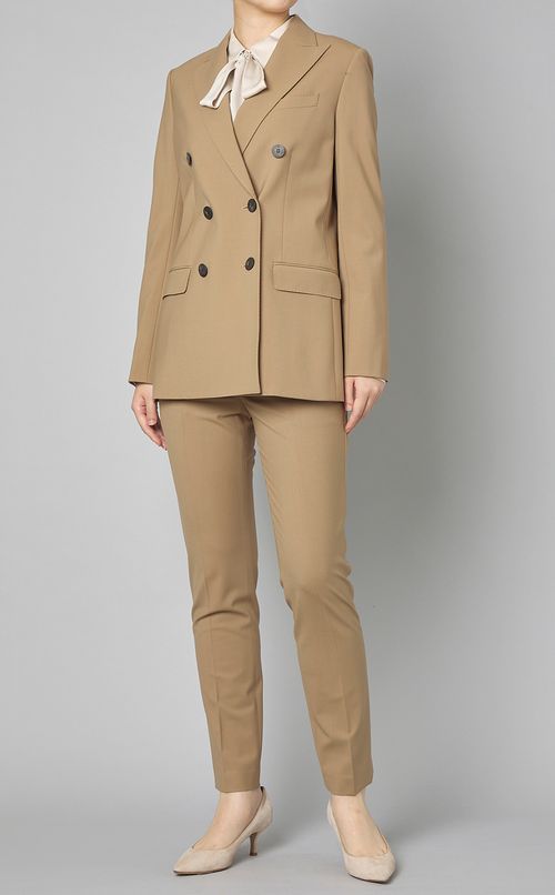 トレーサブルウールダブルジャケット