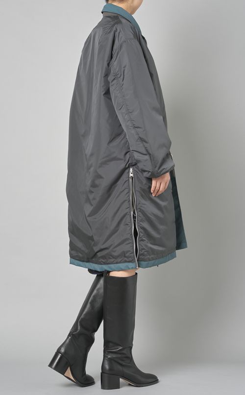 リバーシブルロングMA-1コー卜