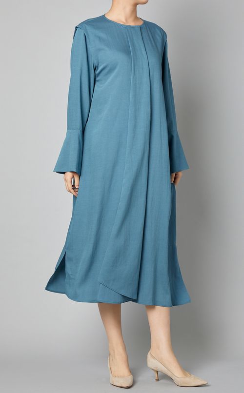 比翼ドレープワンピース