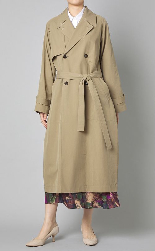 【別注】コットン混トレンチコート
