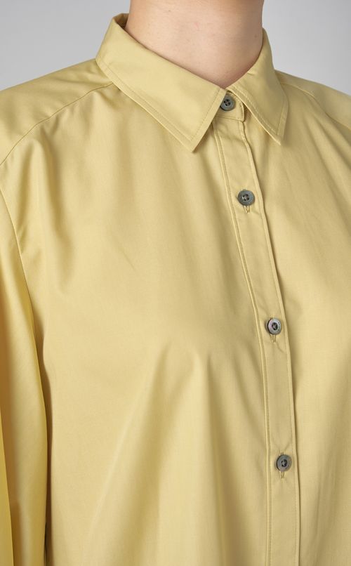 タックボリュームスリーブシャツ